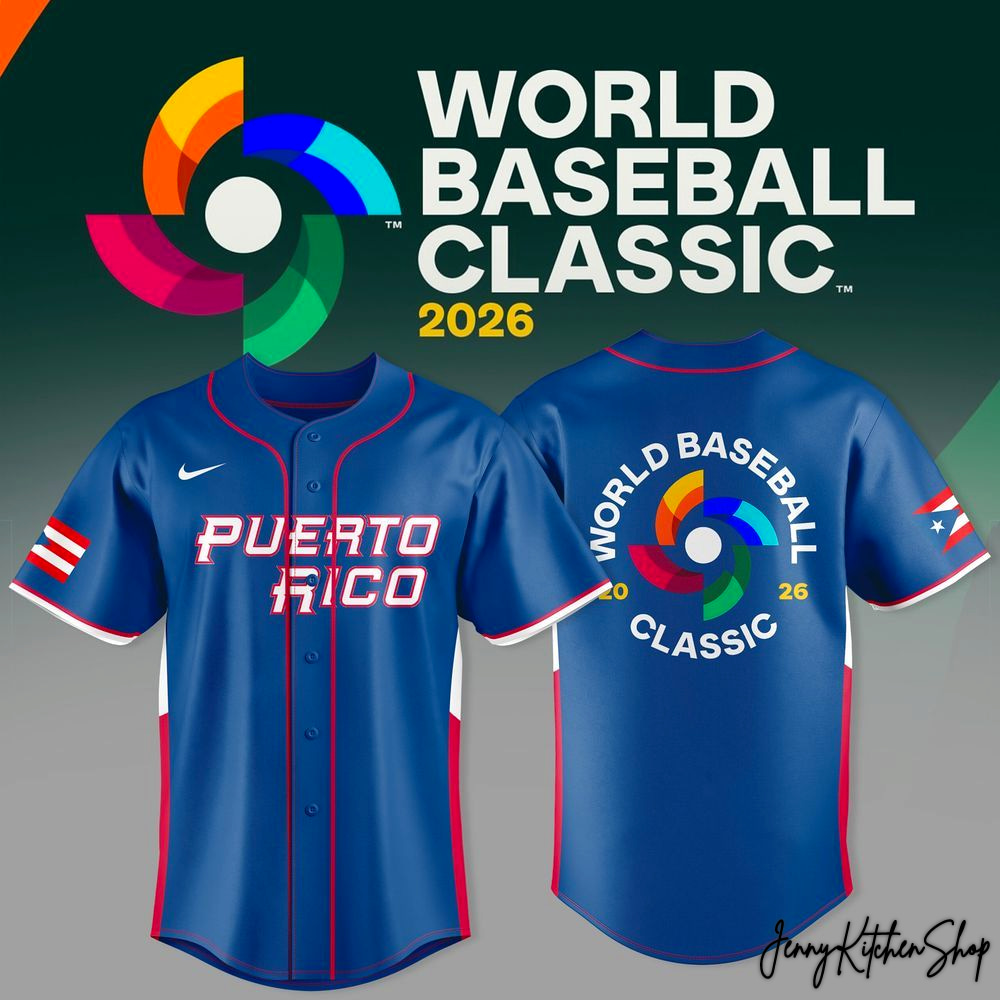 2026 Puerto Rico World Baseball Classic Jersey