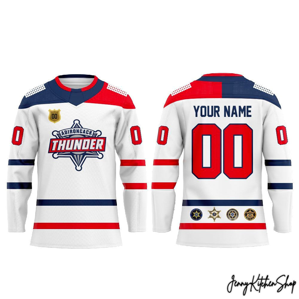 Adirondack Thunder Law Enforcement 2026 Night Hockey Jersey