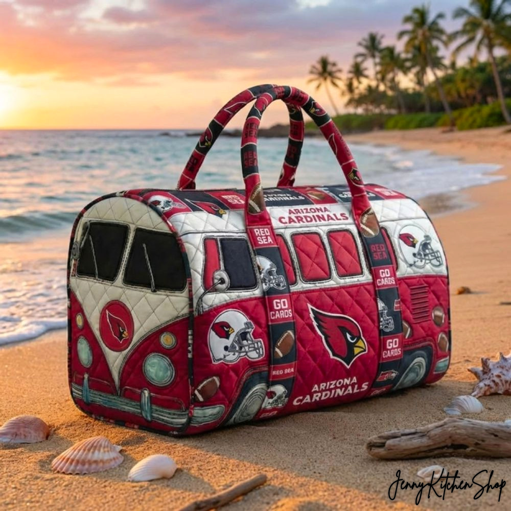 Arizona Cardinals Limited Edition Quilted Duffle Bag