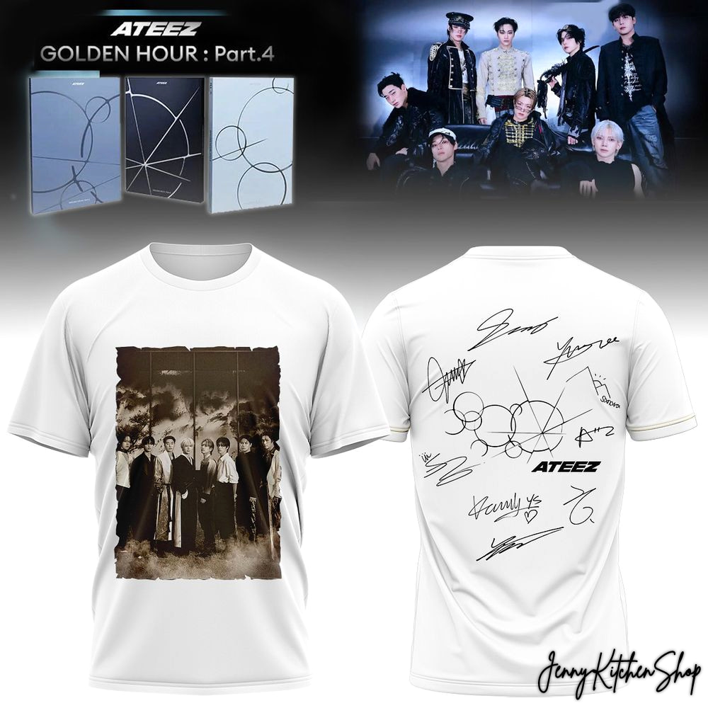 ATEEZ Golden Hour Signature Collection Shirt