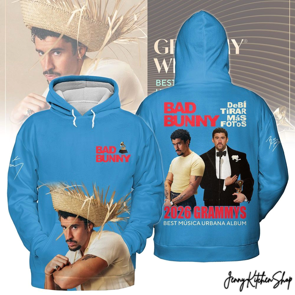Bad Bunny 2026 Grammys Best Music Urbana Album Fans Shirt