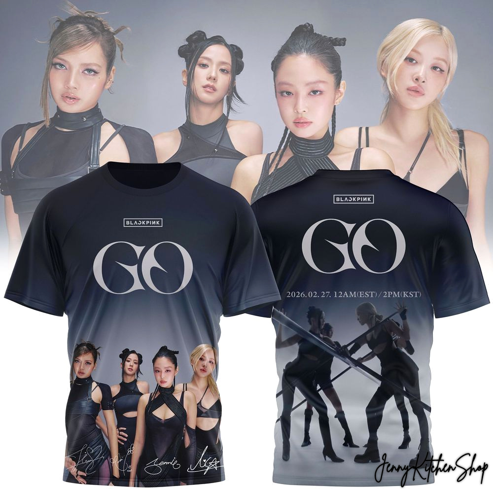 BLACKPINK GO 2026 World Tour Concept Limited Shirt