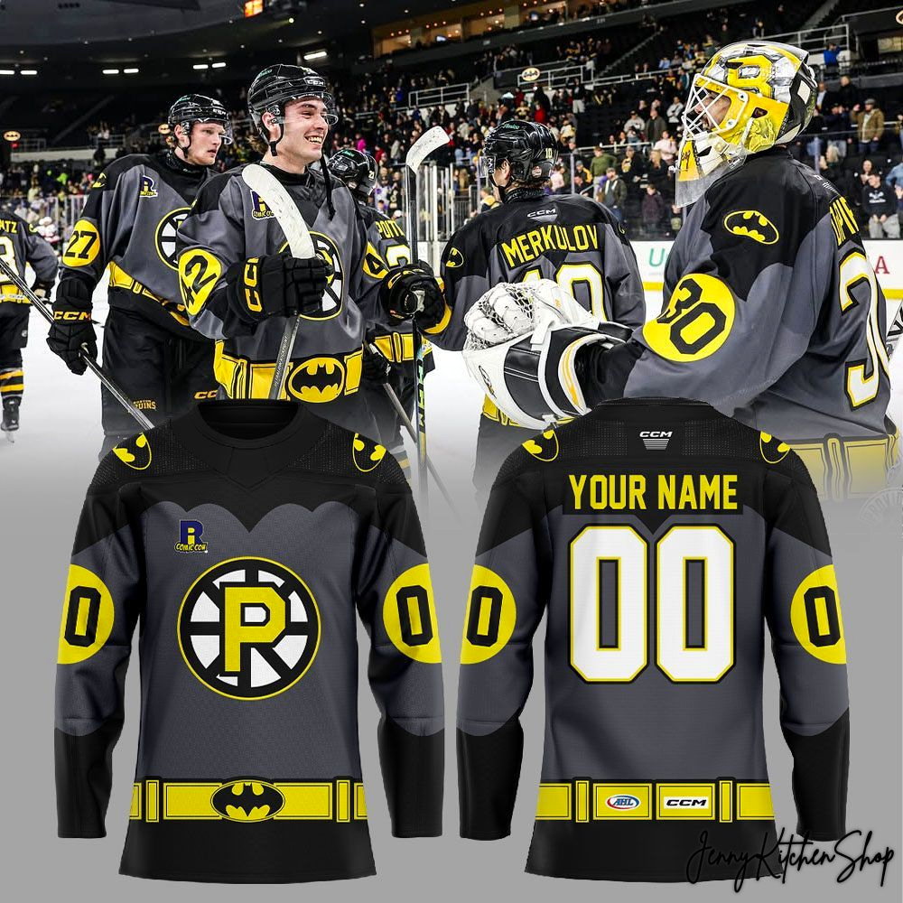 Boston Bruins Batman Weekend Dark Knight 2026 Limited Jersey