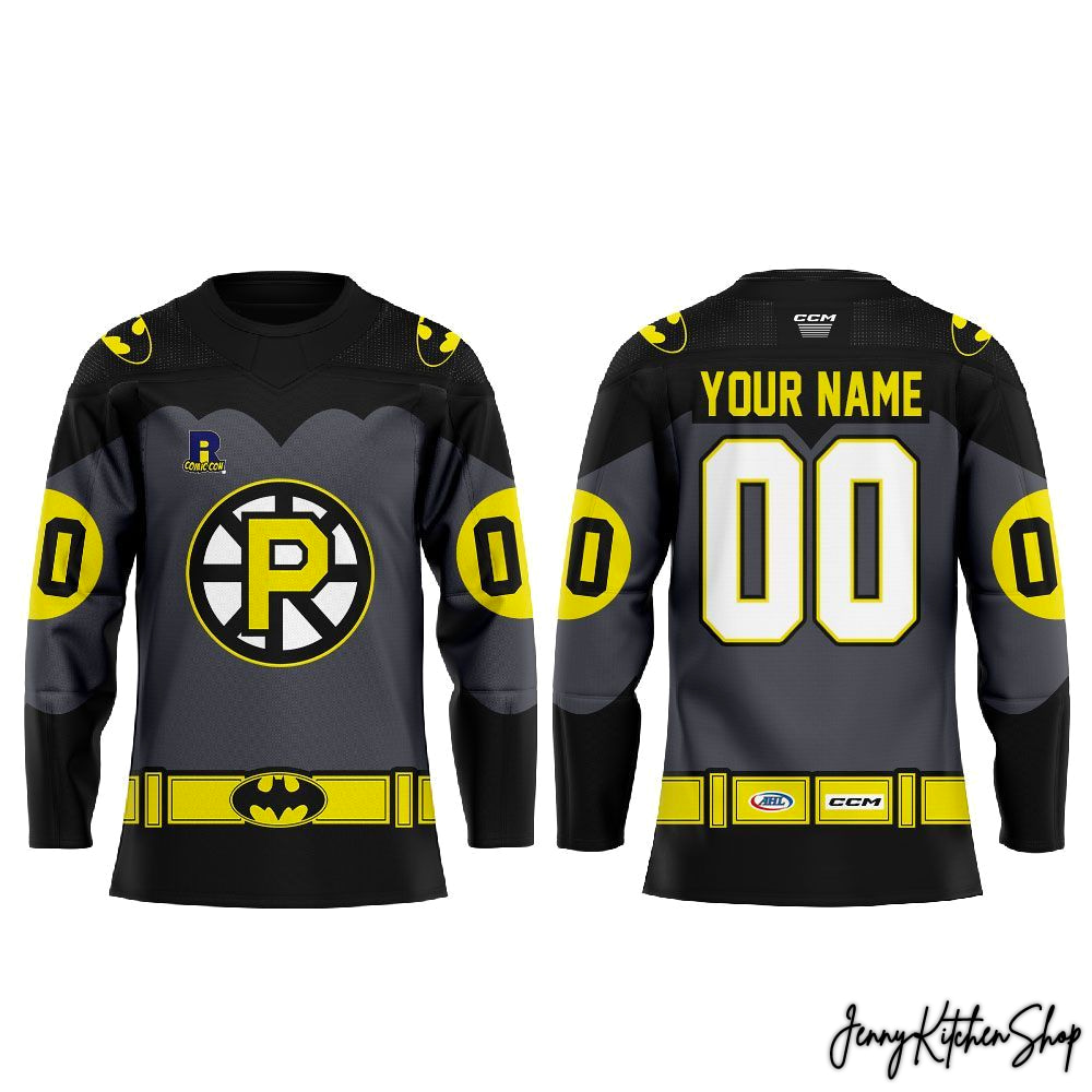 Boston Bruins Batman Weekend Dark Knight 2026 Limited Jersey
