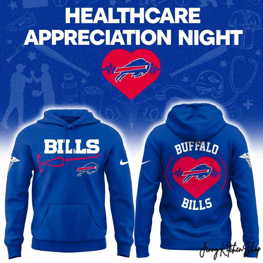 Buffalo Bills Healthcare Appreciation Night 2026 Limited Hoodie