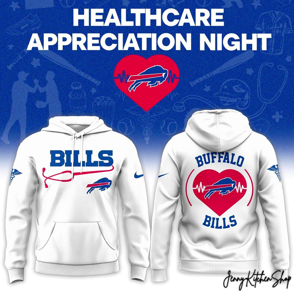 Buffalo Bills Healthcare Appreciation Night 2026 Limited Hoodie