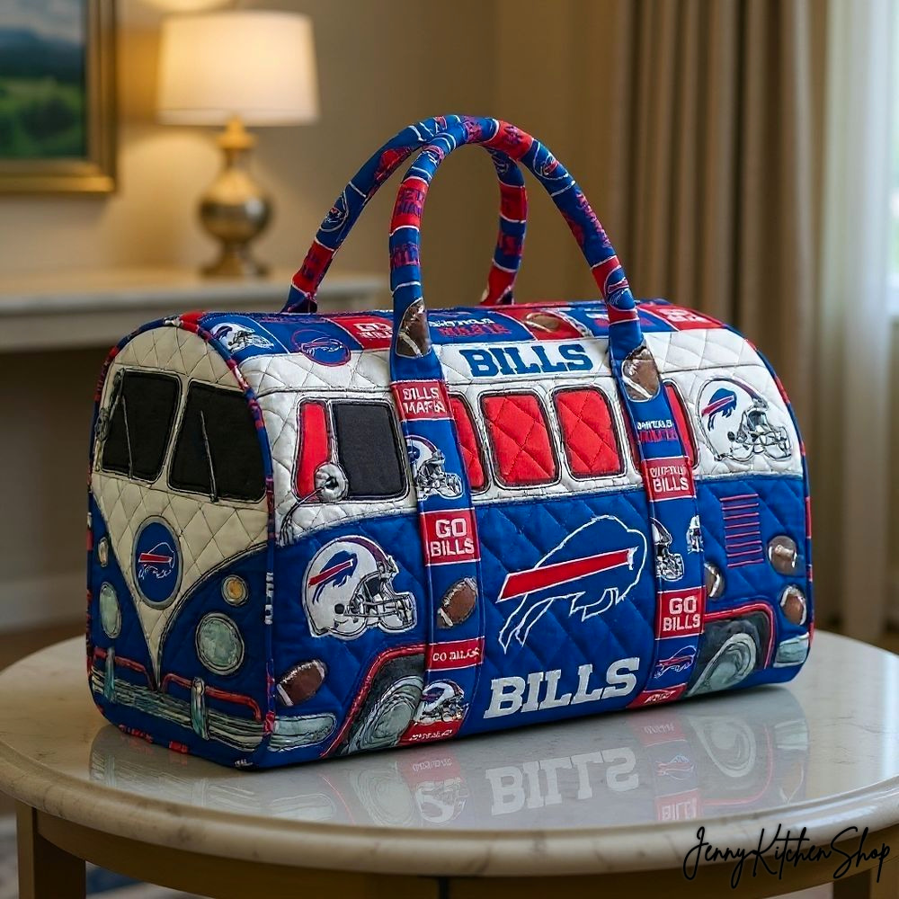 Buffalo Bills Limited Quilted Duffle Bag Buffalo Bills Limited Quilted Duffle Bag