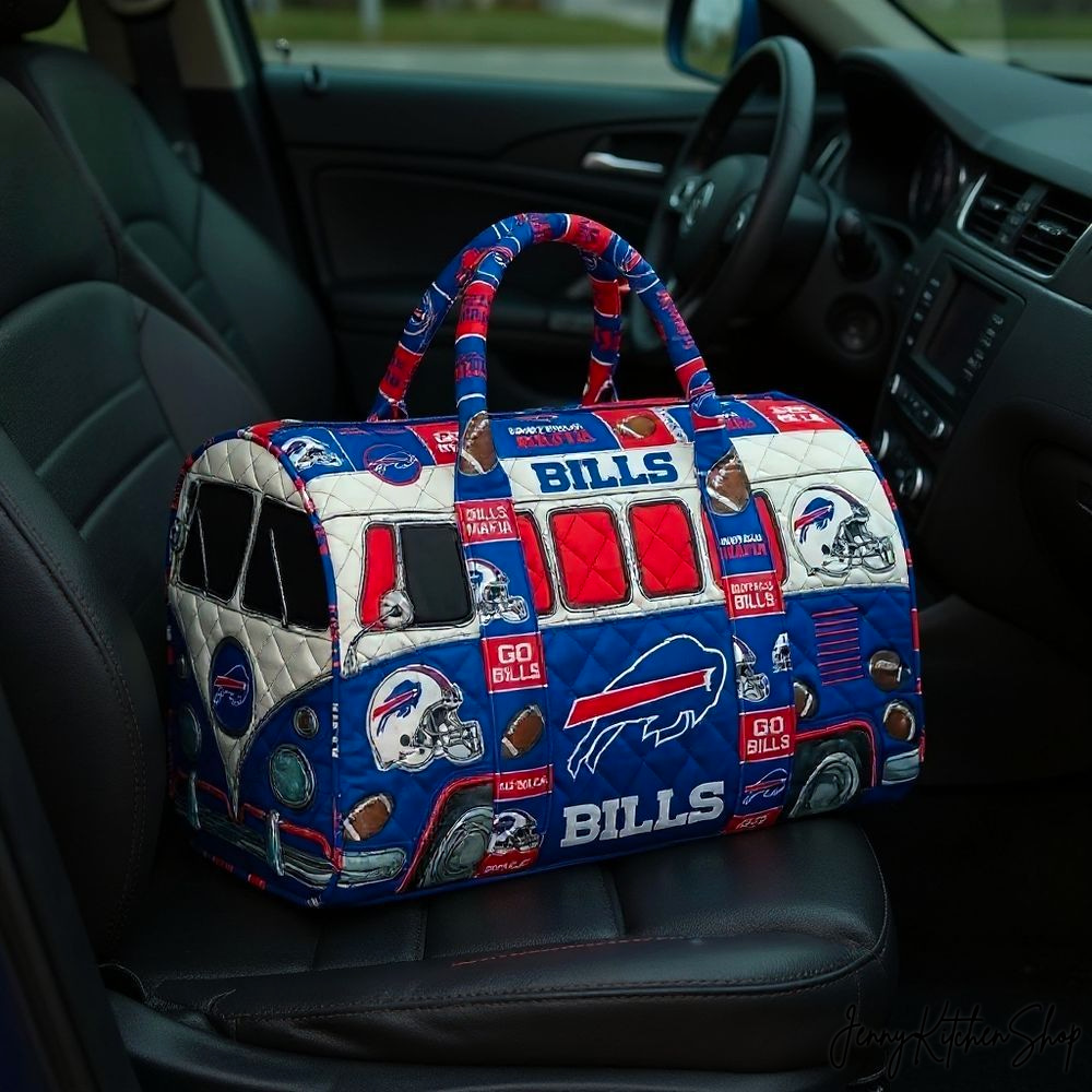 Buffalo Bills Limited Quilted Duffle Bag