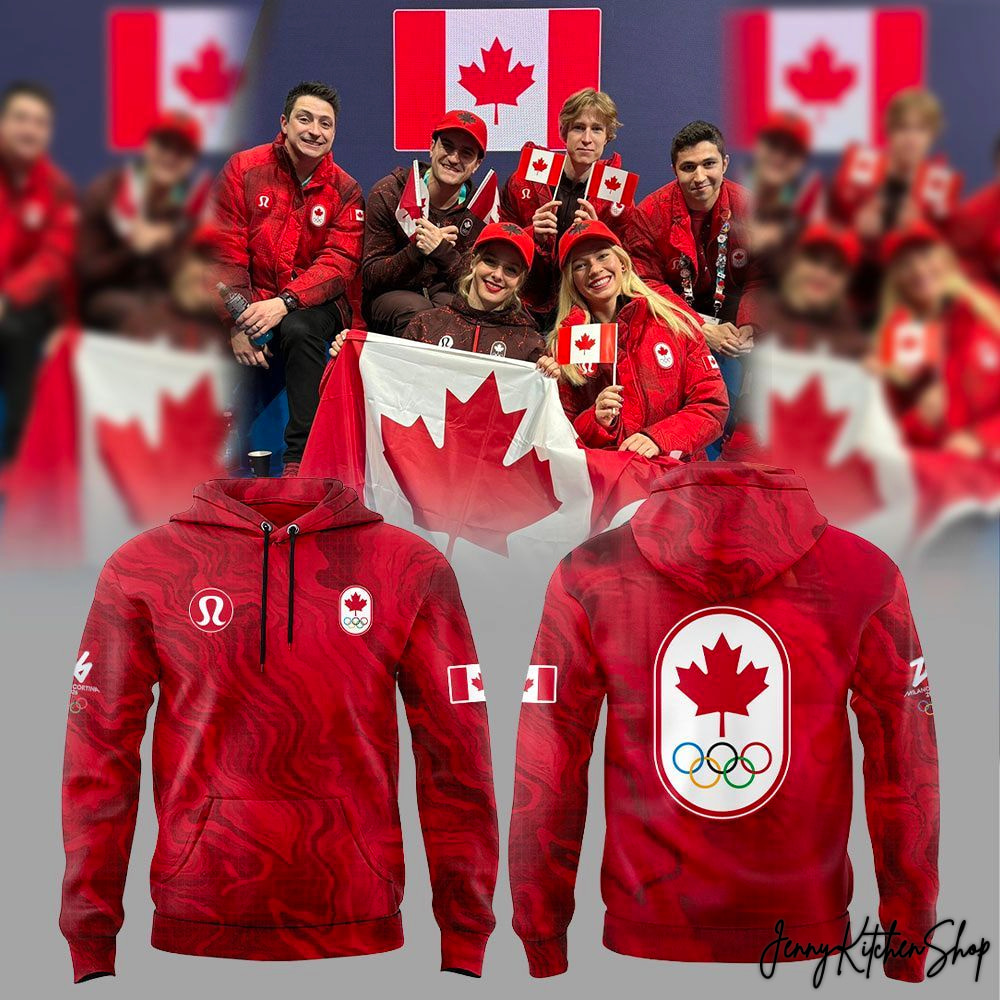 Canada 2026 Milano Cortina Limited Red Hoodie Canada 2026 Milano Cortina Limited Red Hoodie