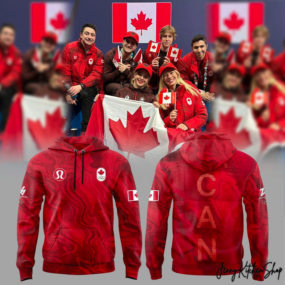 Canada 2026 Milano Cortina Limited Red Hoodie