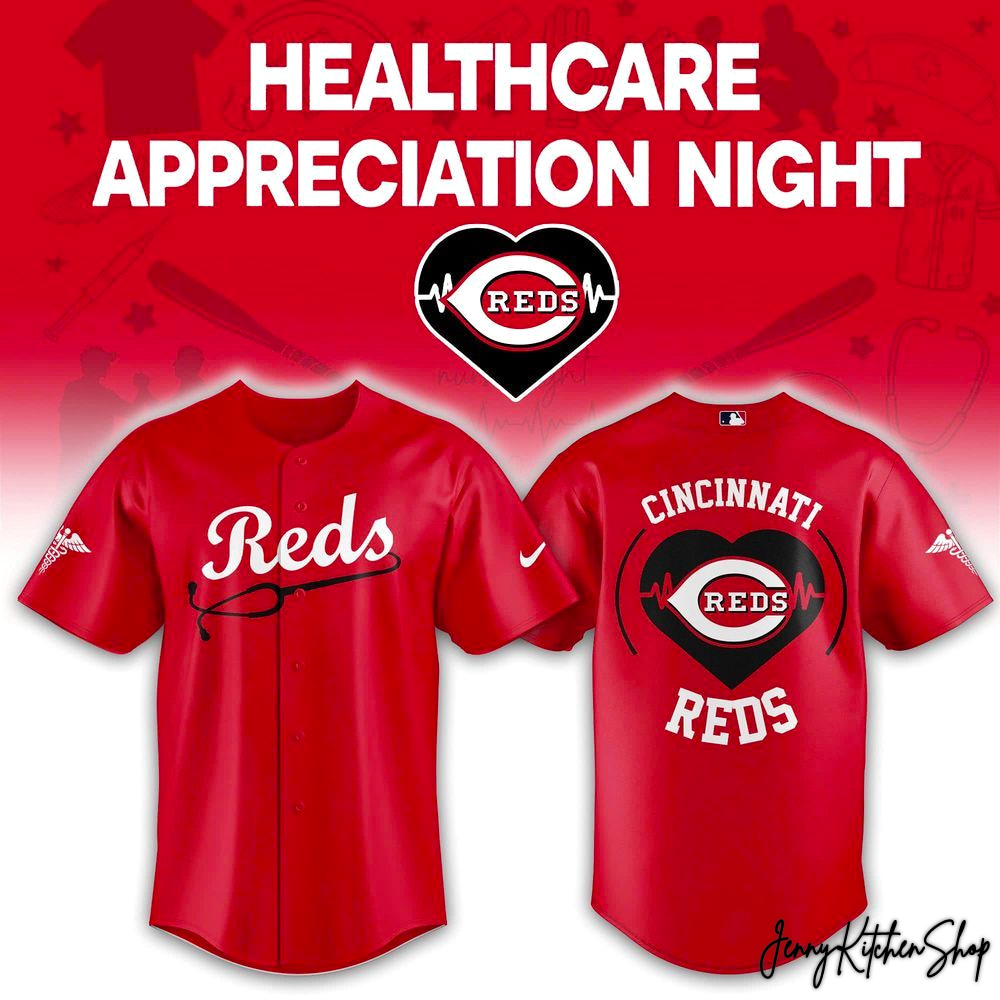 Cincinnati Reds 2026 Healthcare Appreciation Night Baseball Jersey