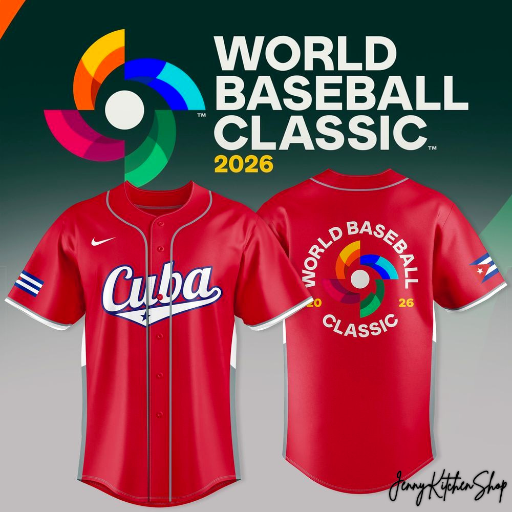 Cuba World Baseball Classic 2026 Jersey