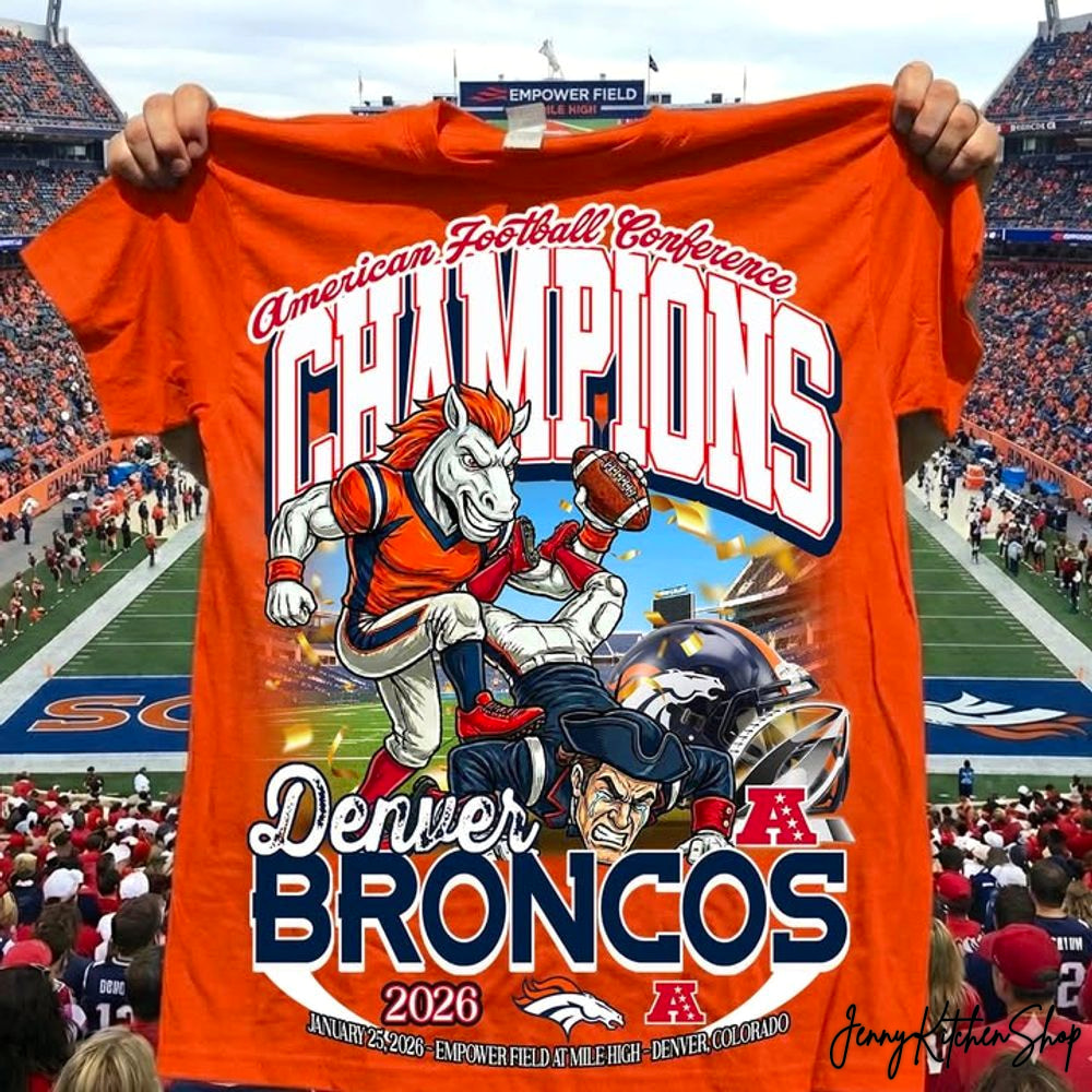 Denver Broncos 2026 AFC Championship Shirt Denver Broncos 2026 AFC Championship Shirt
