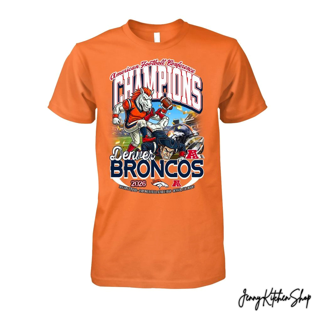 Denver Broncos 2026 AFC Championship Shirt