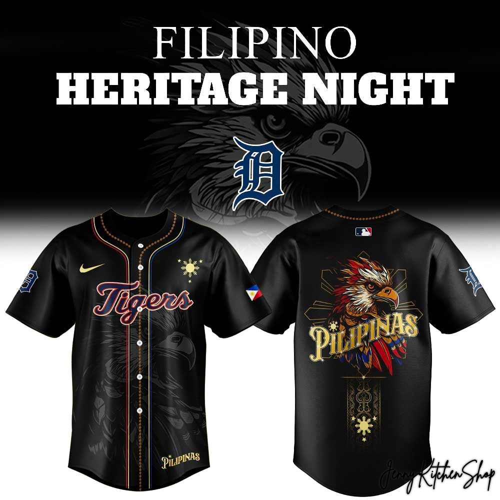 Detroit Tigers 2026 Filipino Heritage Night Limited Jersey Detroit Tigers 2026 Filipino Heritage Night Limited Jersey