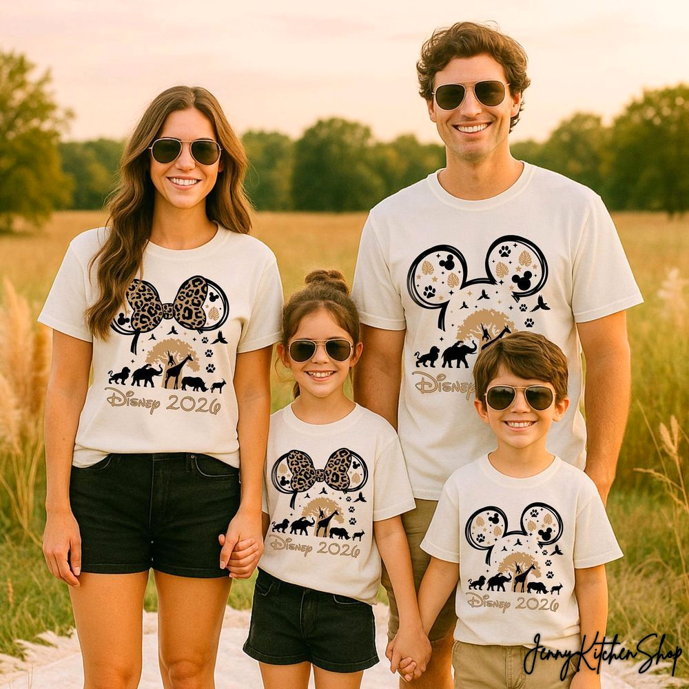 Disney Animal Kingdom Safari Family Shirt