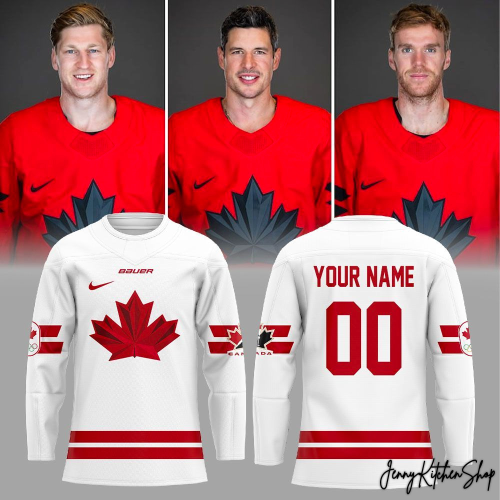 Hockey Canada Olympic 2026 Milano Cortina Hockey Jersey