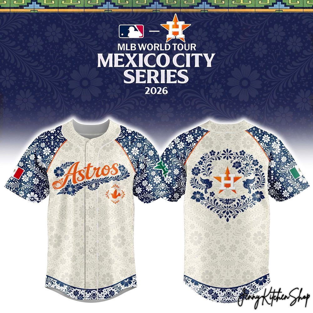 Houston Astros Mexico City Series 2026 Special Edition Baseball Jersey Houston Astros Mexico City Series 2026 Special Edition Baseball Jersey