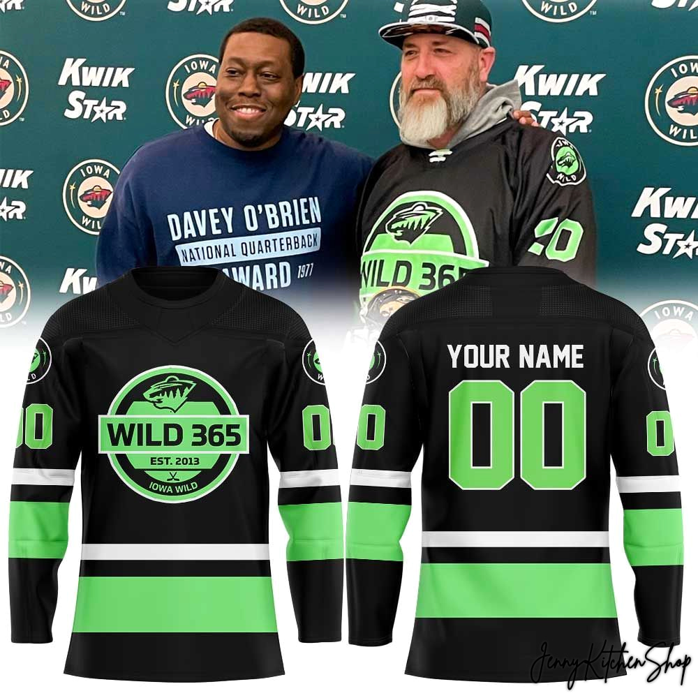 Iowa Wild 365 VIP Edition 2026 Hockey Jersey Iowa Wild 365 VIP Edition 2026 Hockey Jersey