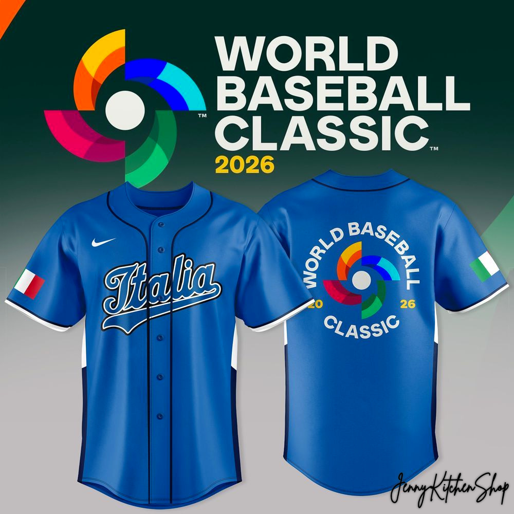 Italy World Baseball Classic 2026 Jersey