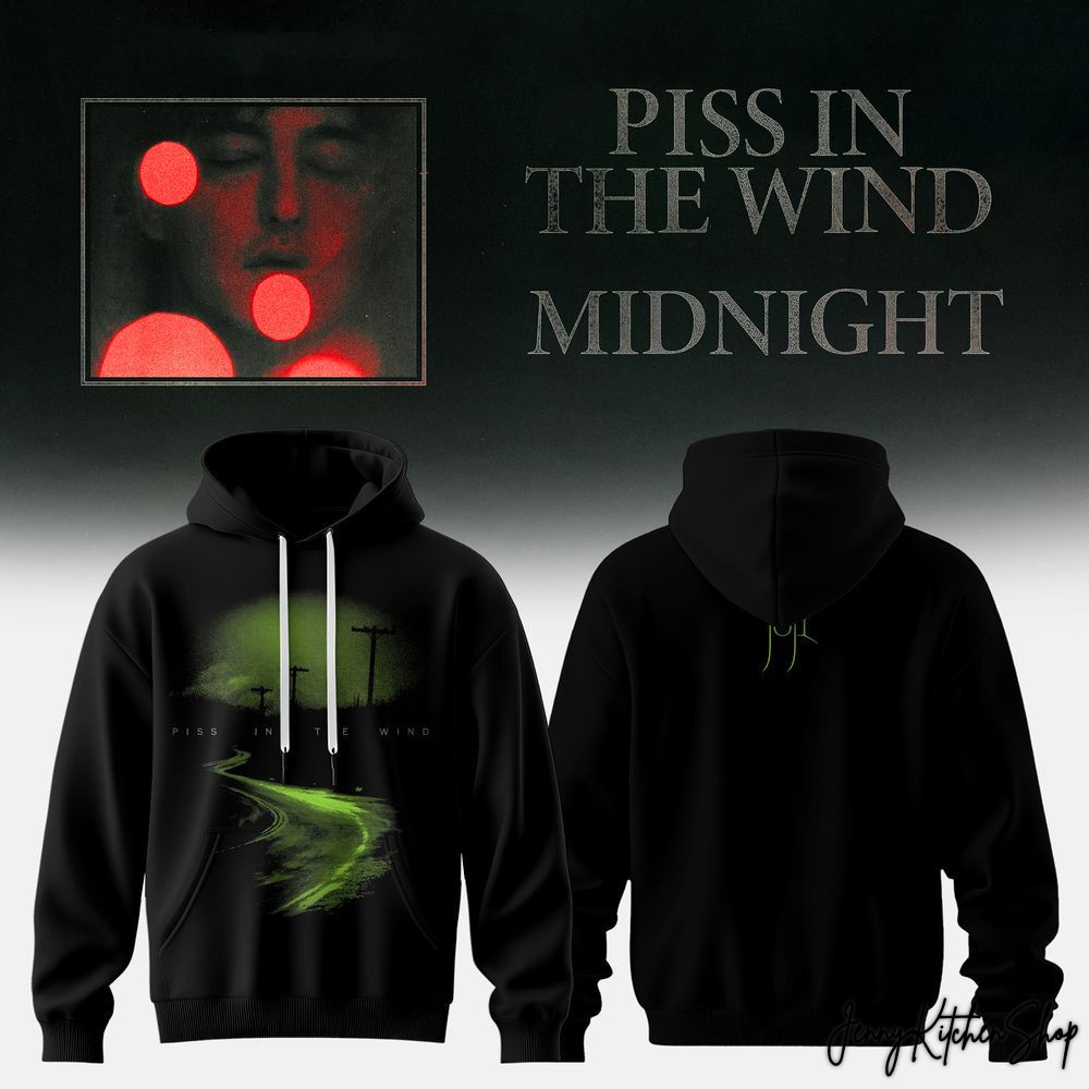 JOJI Piss In The Wind Midnight Graphic Hoodie