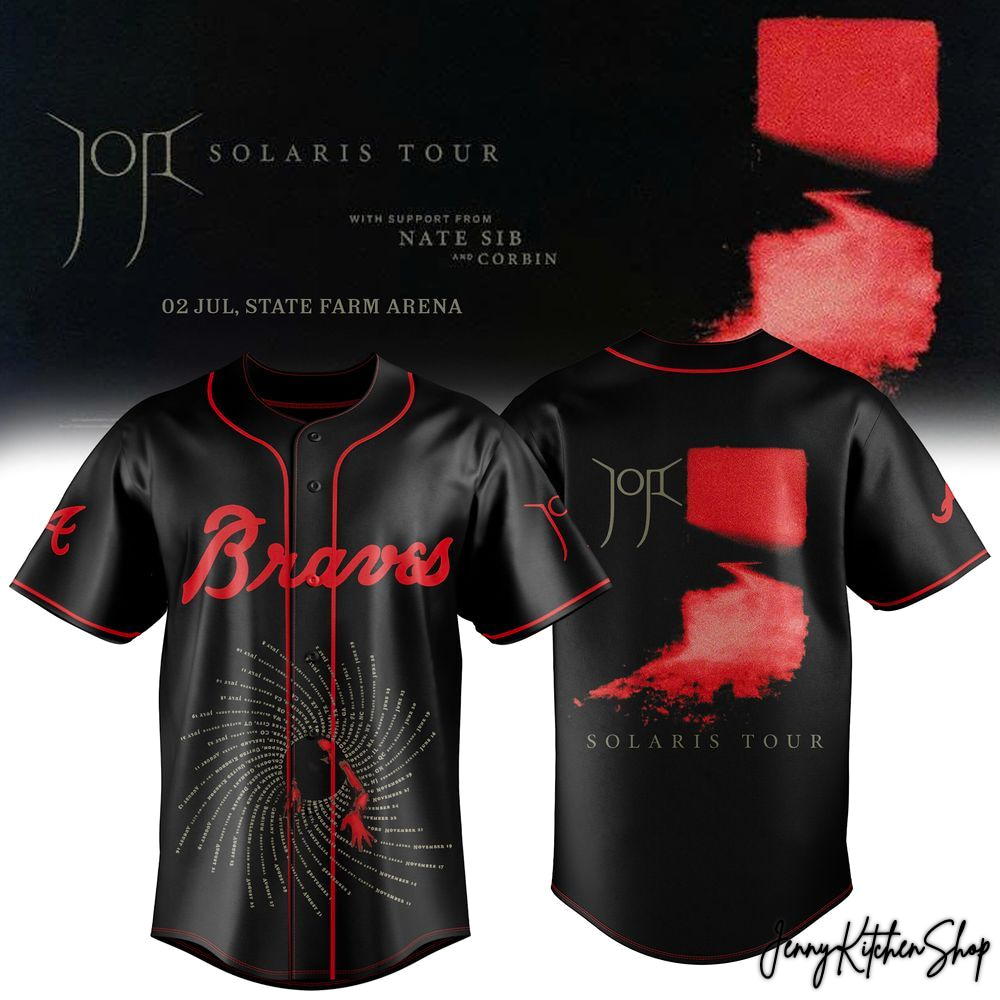 Joji X Mlb Solaris Tour World 2026 Special Edition Baseball Jersey 5 Joji x MLB Solaris Tour World 2026 Special Edition Baseball Jersey