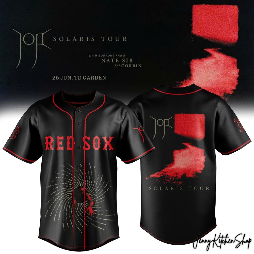 Joji X Mlb Solaris Tour World 2026 Special Edition Baseball Jersey 7 Joji x MLB Solaris Tour World 2026 Special Edition Baseball Jersey