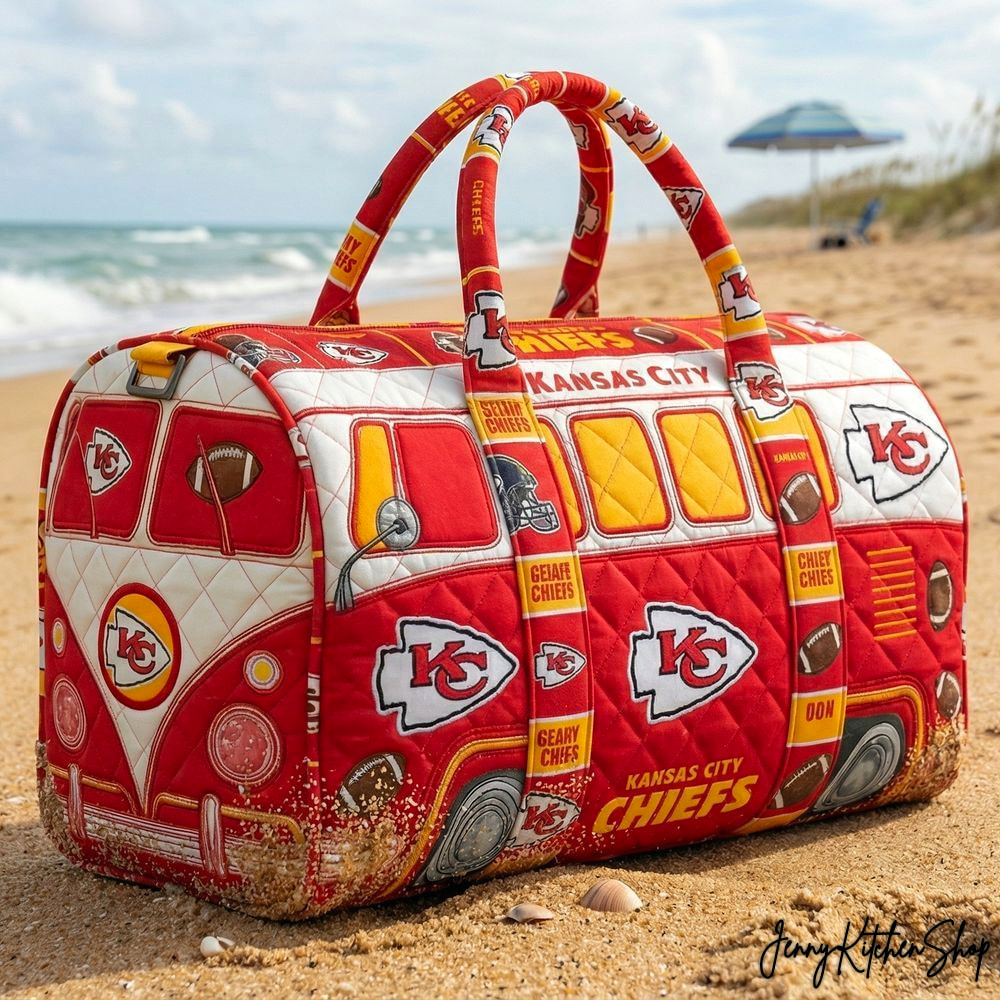 Kansas City Chiefs Limited Edition Quilted Duffle Bag