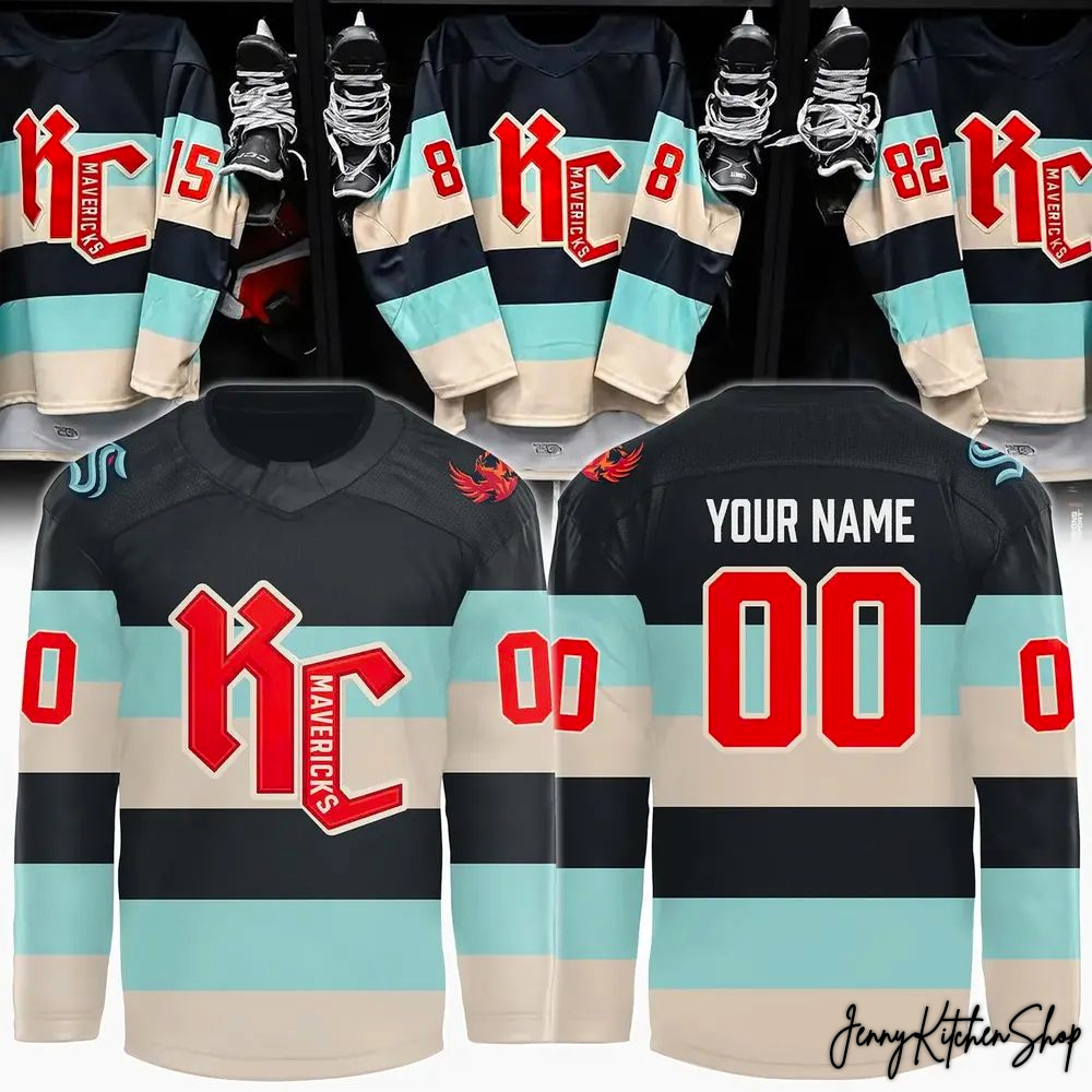 Kansas City Mavericks 2026 New Edition Hockey Jersey Kansas City Mavericks 2026 New Edition Hockey Jersey