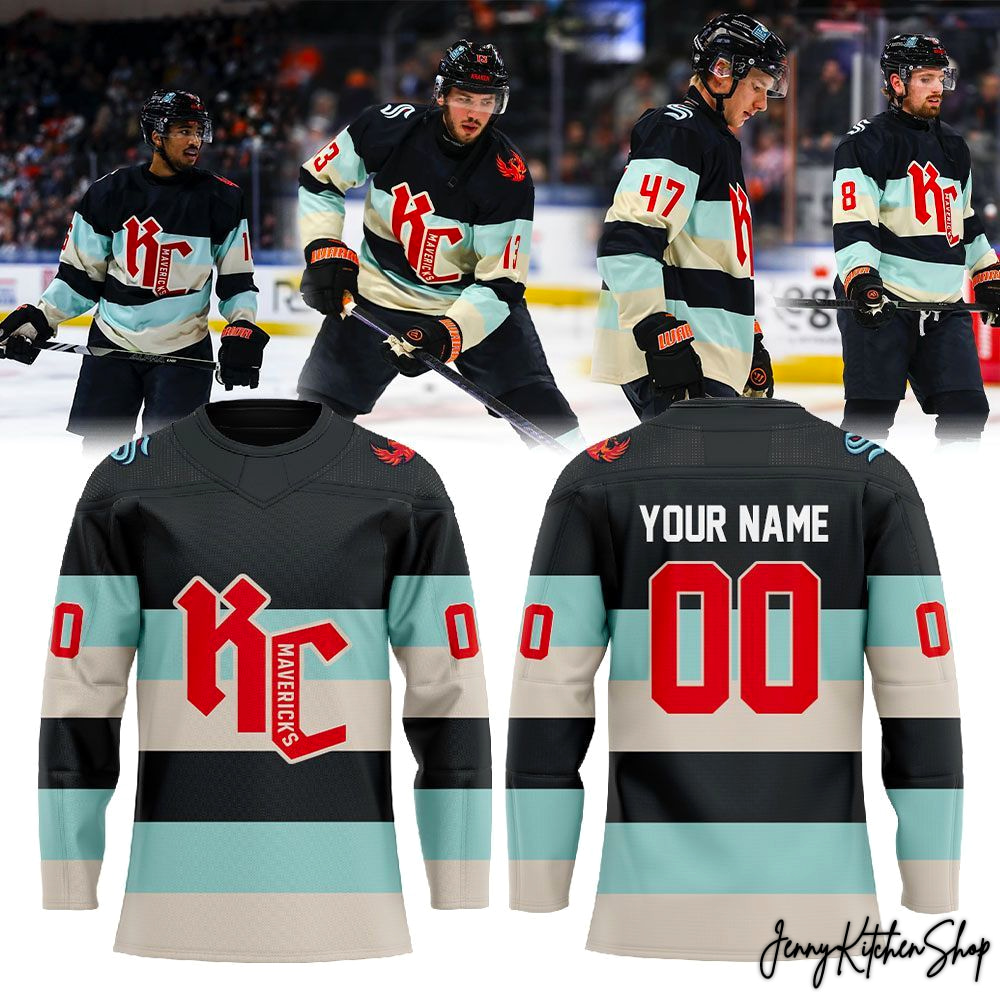 Kansas City Mavericks Native American Heritage 2026 Season Hockey Jersey Kansas City Mavericks Native American Heritage 2026 Season Hockey Jersey