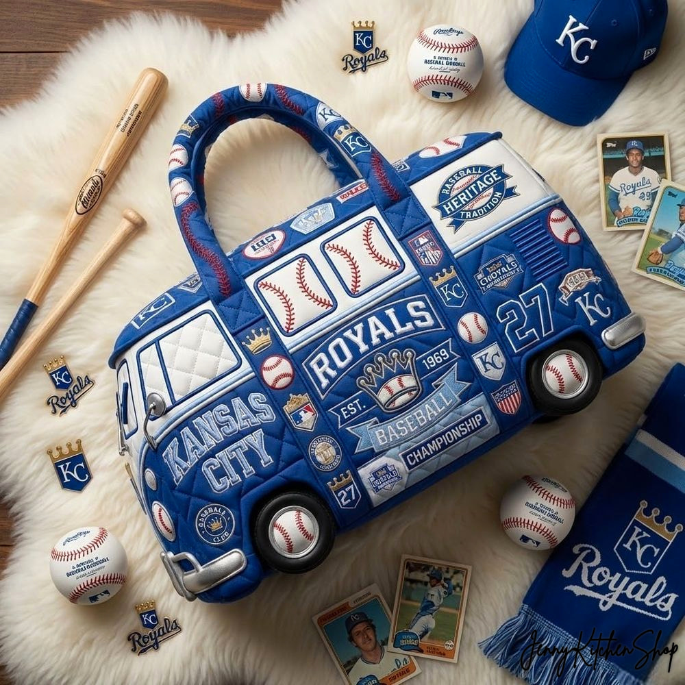 Kansas City Royals Quilted Duffle Bag
