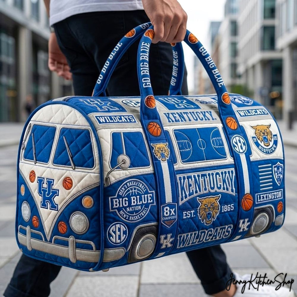 Kentucky Wildcats Quilted Duffle Bag Kentucky Wildcats Quilted Duffle Bag