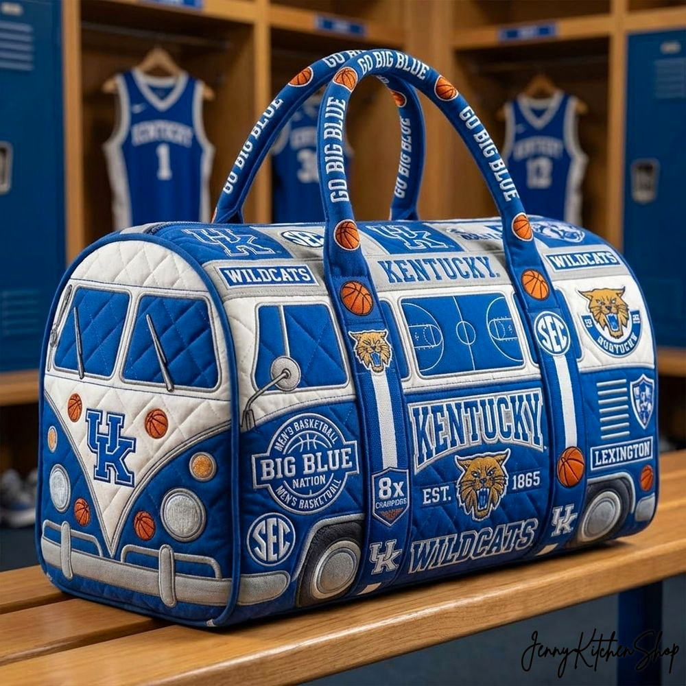 Kentucky Wildcats Quilted Duffle Bag