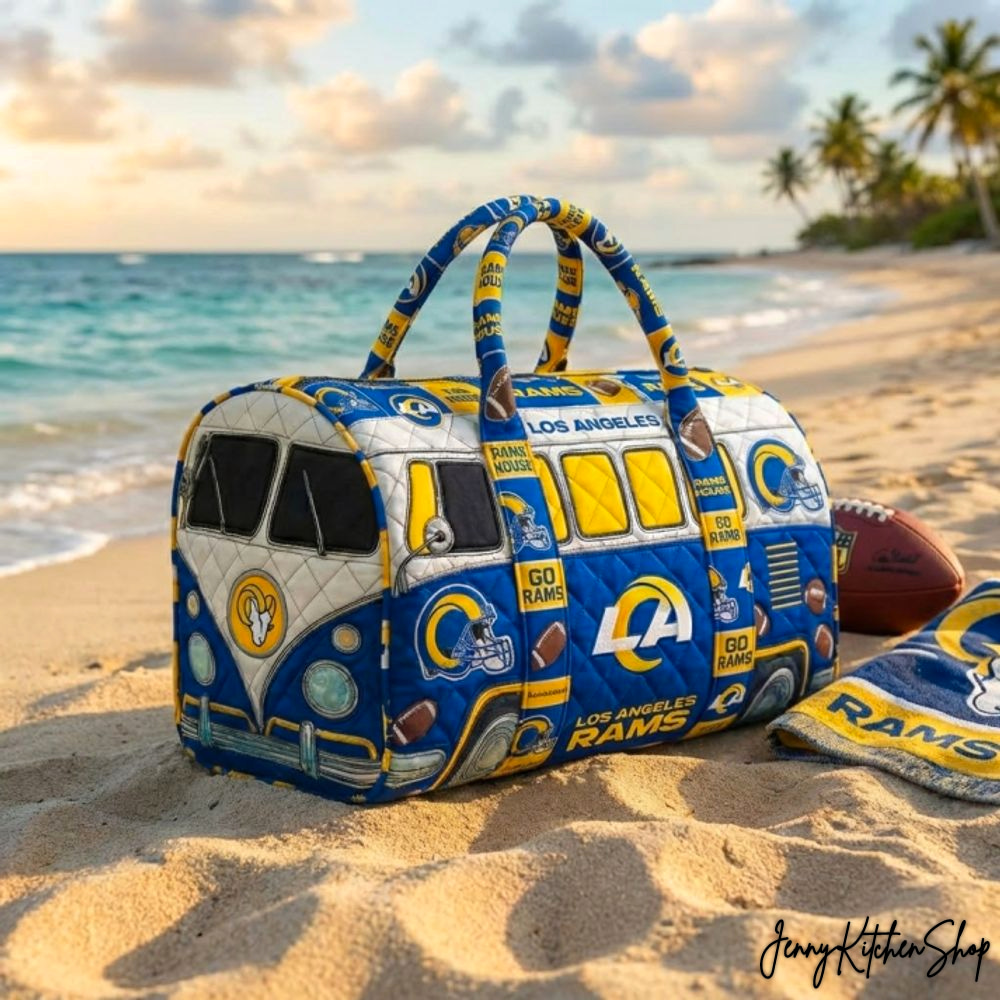 Los Angeles Rams Limited Edition Quilted Duffle Bag