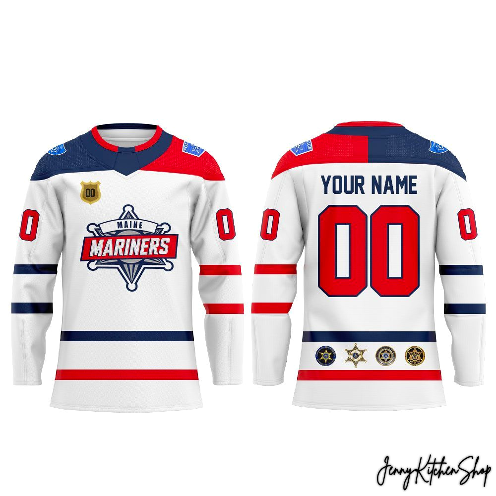 Maine Mariners Law Enforcement 2026 Night Hockey Jersey