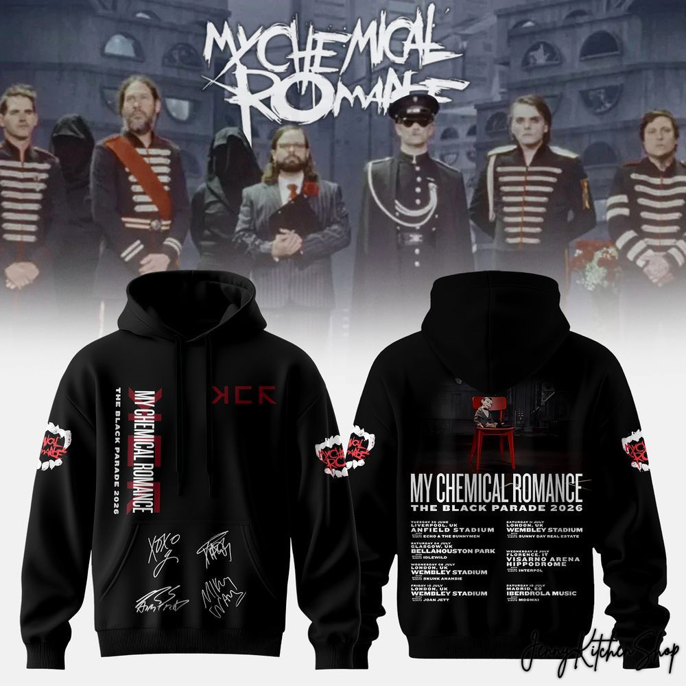 My Chemical Romance The Black Parade 2026 Collection Hoodie
