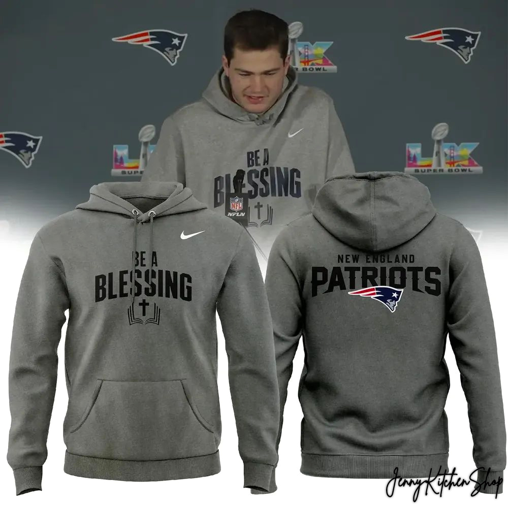New England Patriots Super Bowl Be A Blessing Limited Hoodie
