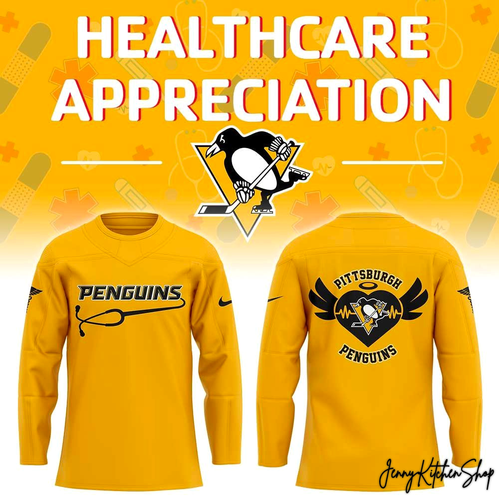 Pittsburgh Penguins 2026 Healthcare Appreciation Night Limited Hockey Jersey Pittsburgh Penguins 2026 Healthcare Appreciation Night Limited Hockey Jersey