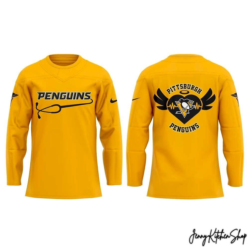 Pittsburgh Penguins 2026 Healthcare Appreciation Night Limited Hockey Jersey