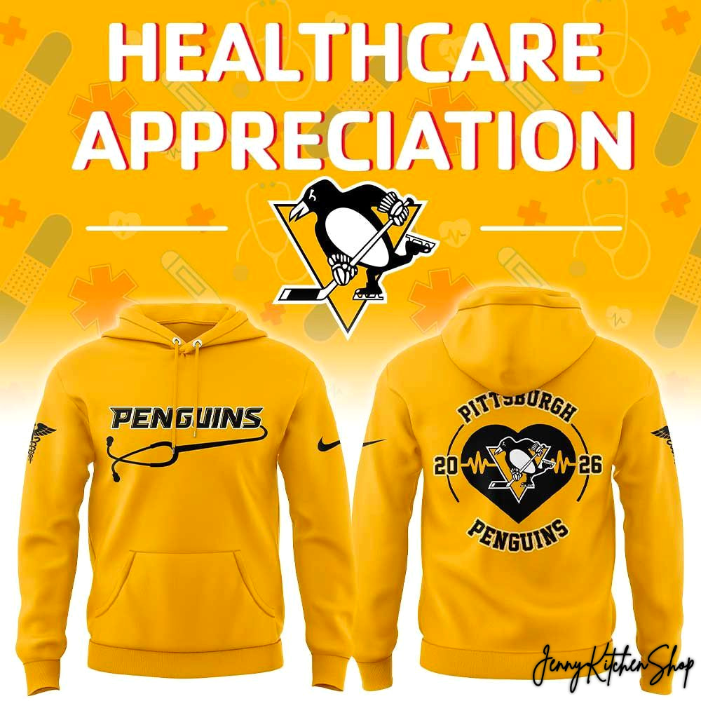 Pittsburgh Penguins 2026 Healthcare Appreciation Night Limited Hoodie