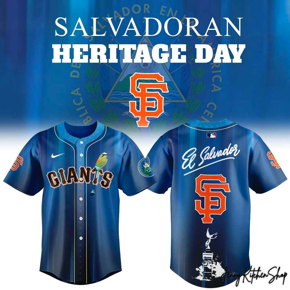 San Francisco Giants Salvadoran Heritage Day 2026 Jersey