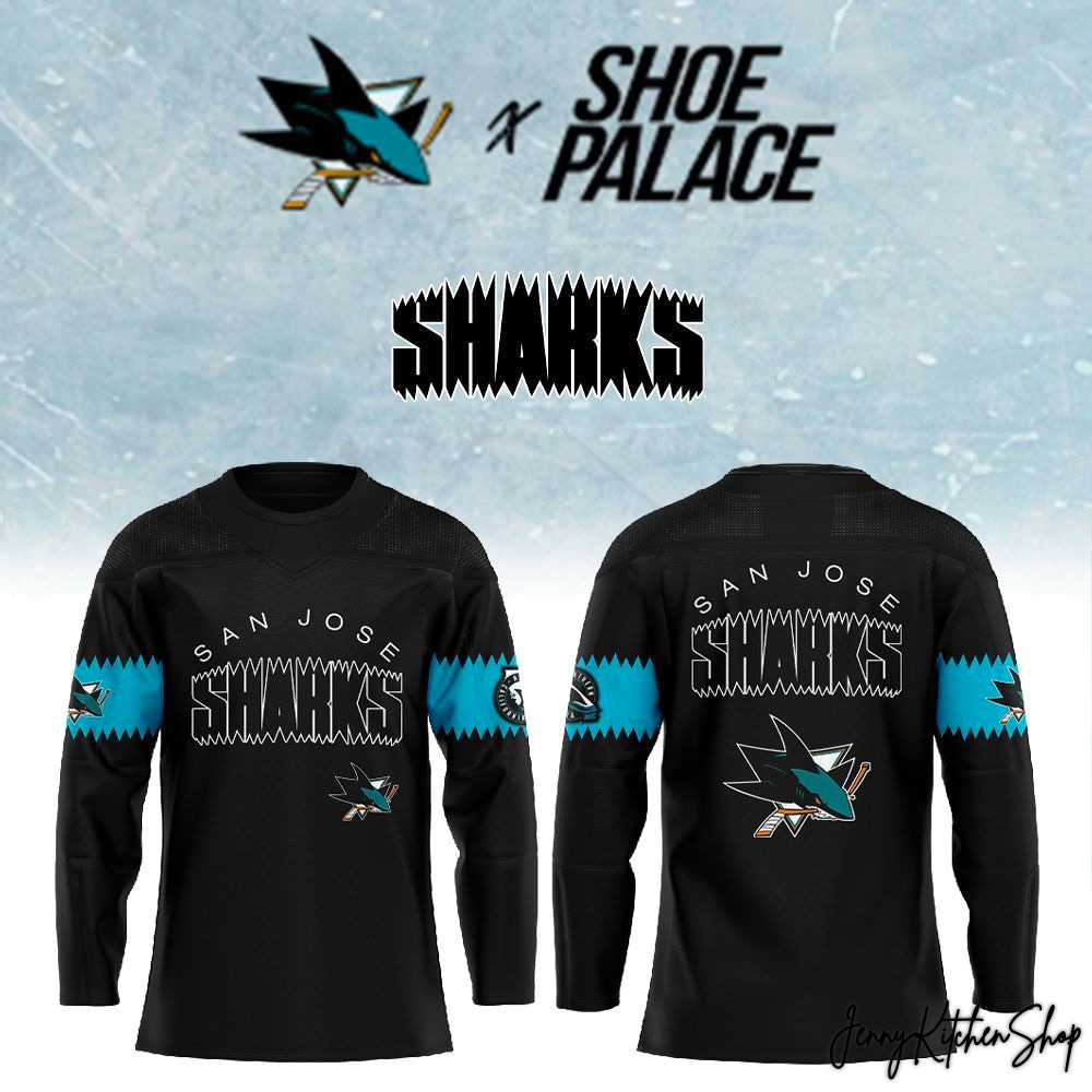 San Jose Sharks 2026 Our Latest Sharks Black Jersey