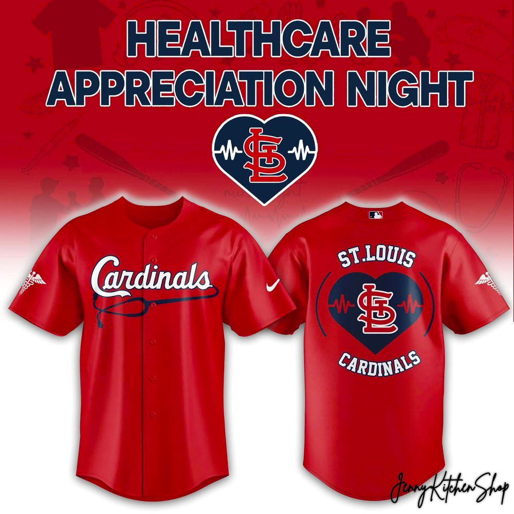 St Louis Cardinals 2026 Healthcare Appreciation Night Baseball Jersey