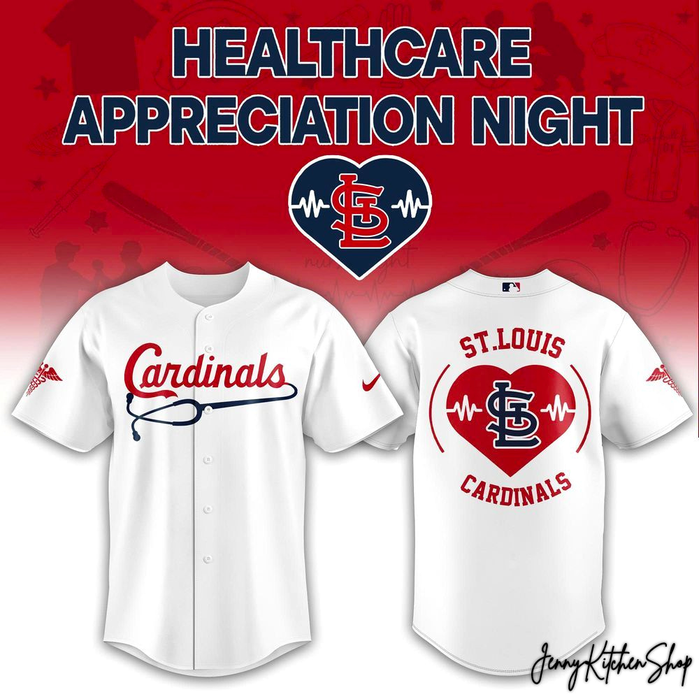 St Louis Cardinals 2026 Healthcare Appreciation Night Baseball Jersey