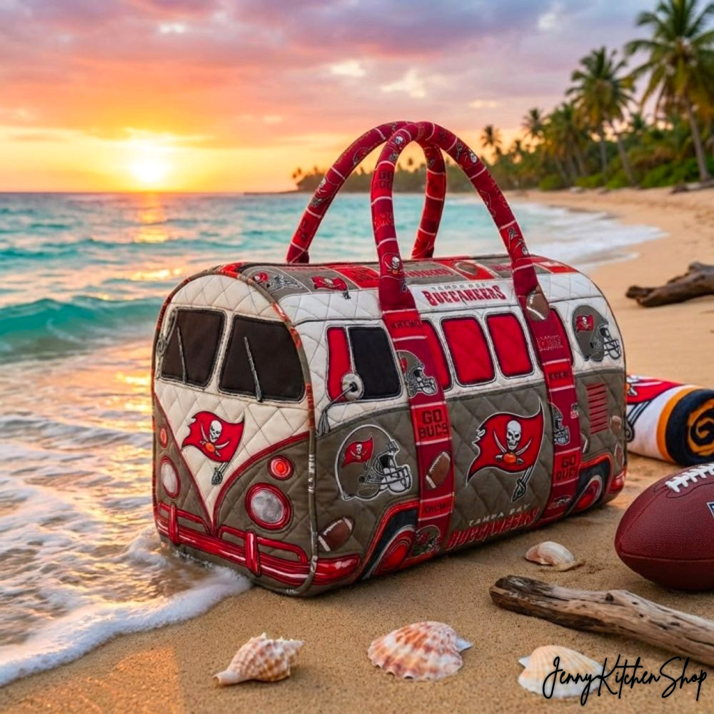 Tampa Bay Buccaneers Special Edition Quilted Duffle Bag Tampa Bay Buccaneers Special Edition Quilted Duffle Bag