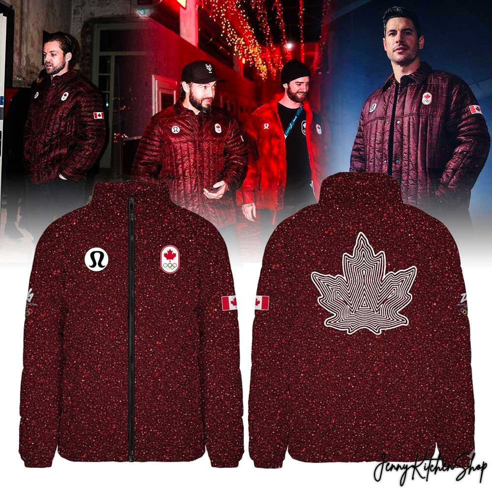 Team Canada 2026 Milano Cortina Collar Puffer Jacket