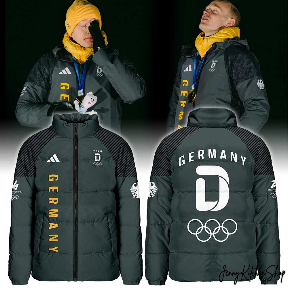 Team Deutschland Germany 2026 Winter Olympics Collar Puffer Jacket
