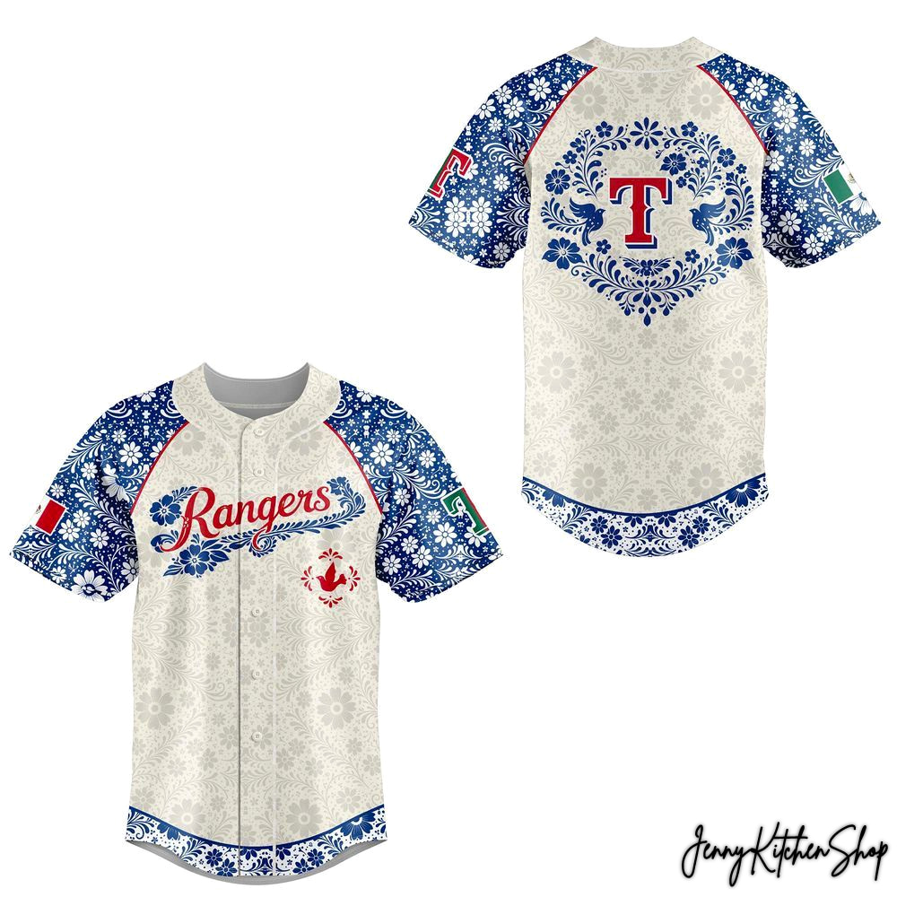 Texas Rangers Mexico City Series 2026 Limited Edition Baseball Jersey