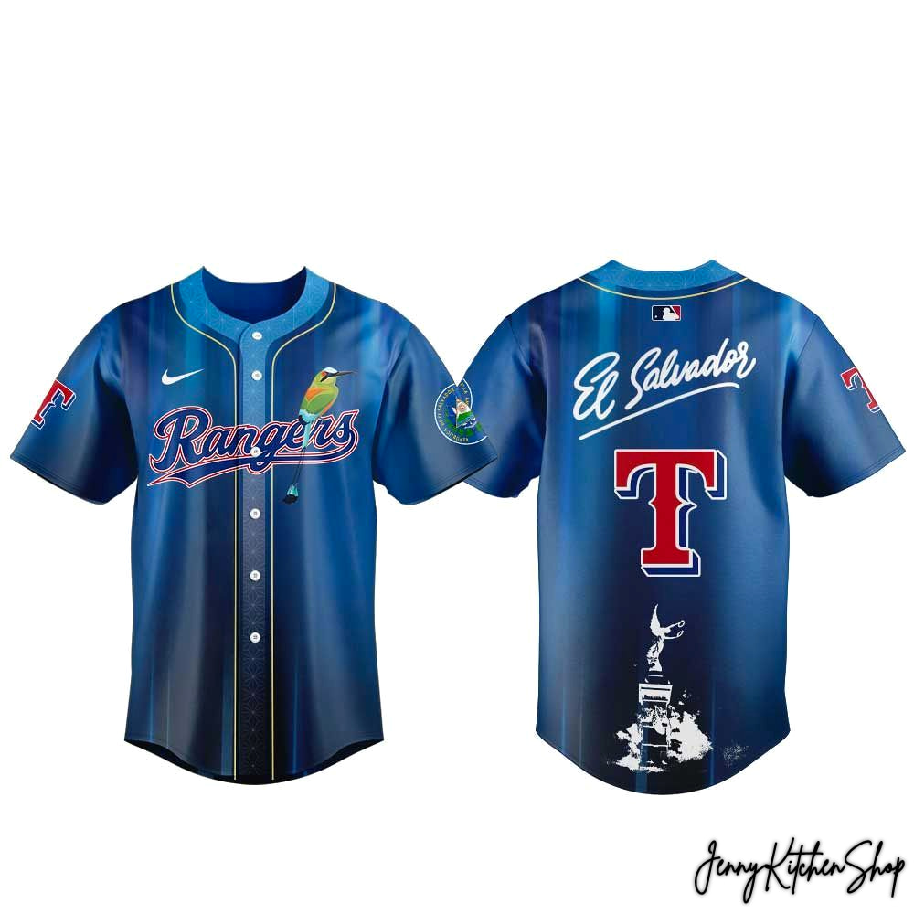 Texas Rangers Salvadoran Heritage Day 2026 Jersey