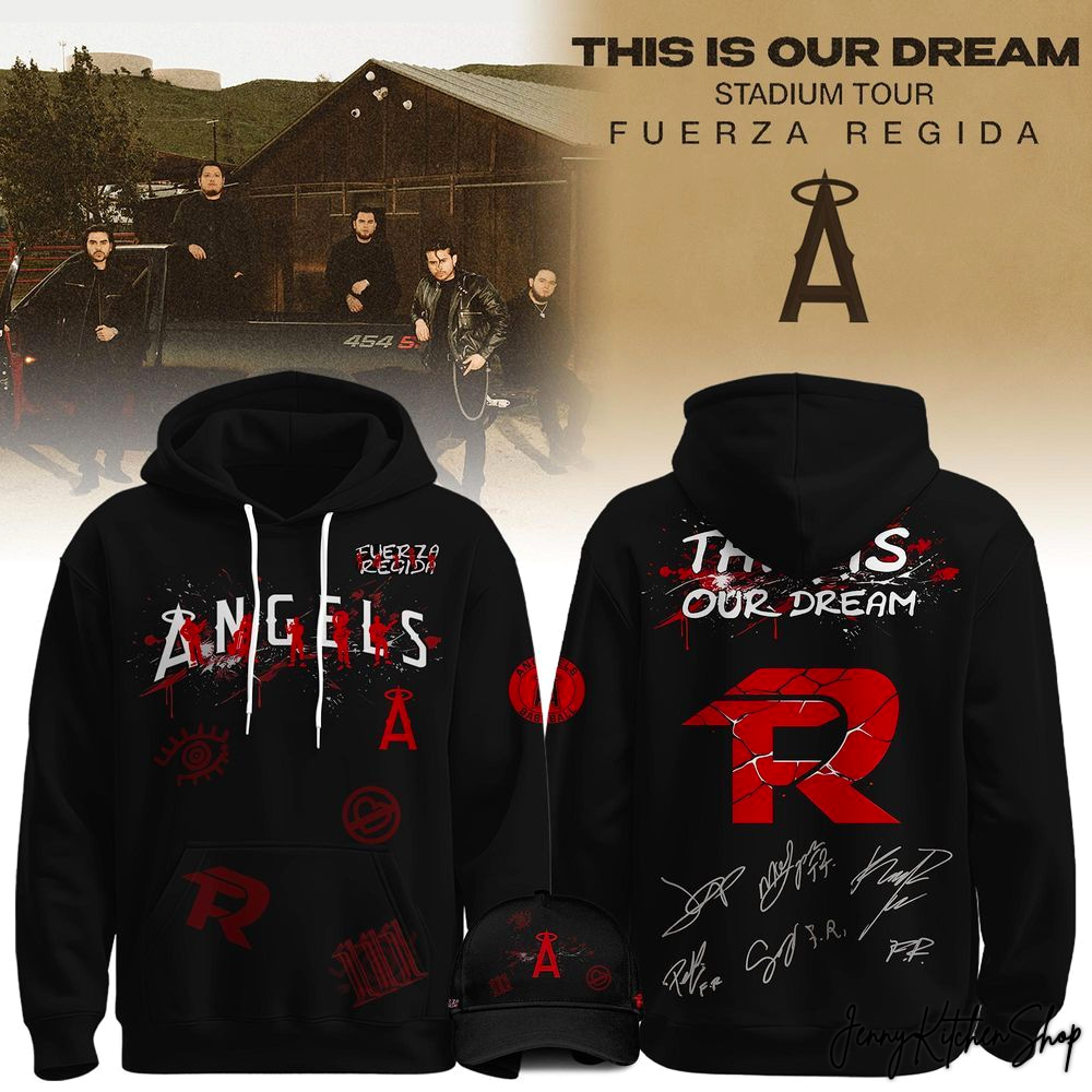 This Is Our Dream Tour 2026 Fuerza Regida x MLB Hoodie